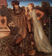 King Mark and La Belle Iseult - Sir Edward Coley Burne-Jones