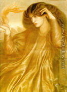 La Donna della Fiamma (The Lady of the Flame) - Dante Gabriel Rossetti