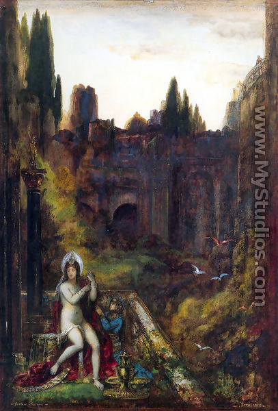 Bathsheba (or Bethsheba) - Gustave Moreau