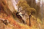 Landscape Study: Yosemite, California - Albert Bierstadt