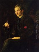 The Art Student (or Portrait of James Wright) - Thomas Cowperthwait Eakins