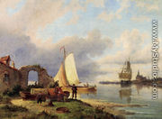 On The Spaarne, Haarlem - Pieter Christian Dommerson