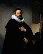 Portrait of Johannes Wtenbogaert (1557-1644), Remonstrant Minister - Rembrandt Van Rijn