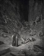 The Inferno, Canto 9, lines 124-126: “He answer thus return’d:/ The arch-heretics are here, accompanied/ By every sect their followers;” - Gustave Dore