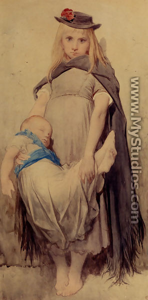 Jeune Mendiante - Gustave Dore