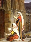 Chrétiennes Au Tombeau De la Vierge, Jerusalem (Christian Women at the Tomb of the Virgin, Jerusalem) - Jean-Jules-Antoine Lecomte du Noüy