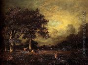 Landscape with Cows - Jules Dupre