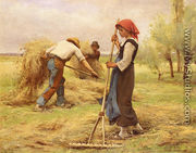 La Recolte Des Foins (The Harvesting of the Hay) - Julien Dupre