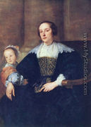The Wife and Daughter of Colyn de Nole - Sir Anthony Van Dyck