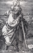 St. Christopher Facing To The Left - Albrecht Durer