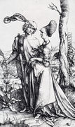 Young Couple Threatened By Death (or The Promenade) - Albrecht Durer