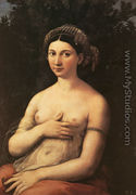 Portrait of a Young Woman (or La Fornarina) - Raphael