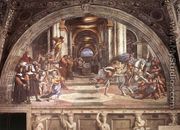The Expulsion of Heliodorus from the Temple - Raphael