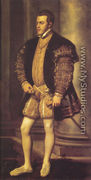 Portrait of Philip II - Tiziano Vecellio (Titian)