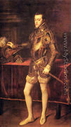 Philipp II, as Prince - Tiziano Vecellio (Titian)