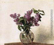 Lilacs - Ignace Henri Jean Fantin-Latour