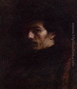 Portrait of Alphonse Legros - Ignace Henri Jean Fantin-Latour