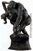 Gorilla carrying off a Woman - Emmanuel Frémiet
