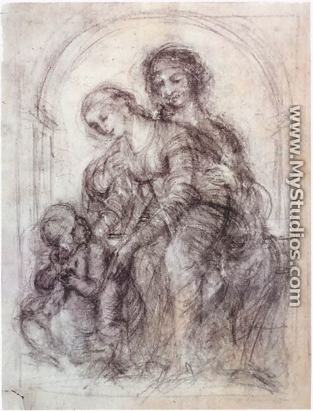 Design for St Anne - Leonardo Da Vinci