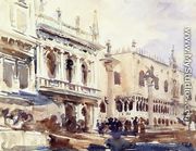 The Piazzetta and the Doge's Palace - John Singer Sargent