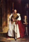 Charles Stewart, Sixth Marquess of Londonderry, Carrying the Great Sword of State at the Coronat - John Singer Sargent