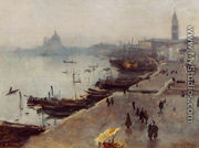 Venice in Gray Weather - John Singer Sargent