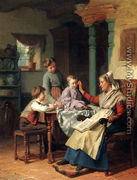 Trying On Grandmother's Spectacles - Theodore Gerard
