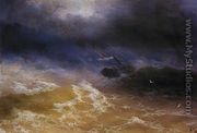 Storm on Sea - Ivan Konstantinovich Aivazovsky