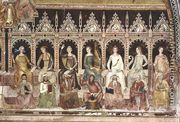 Triumph of St. Thomas and Allegory of the Sciences [detail] - Andrea Bonaiuti da Da Firenze