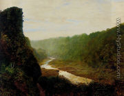 Landscape with a winding river - John Atkinson Grimshaw