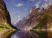 View of a Fjord - Adelsteen Normann