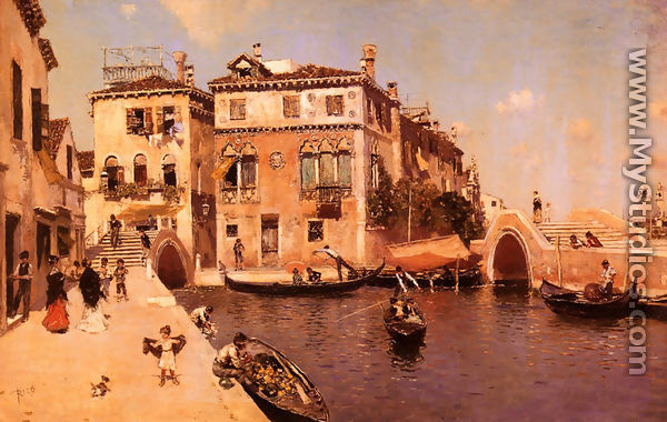 A Venetian Afternoon - Martin Rico y Ortega