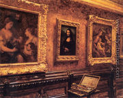 Mona Lisa at the Louvre - Louis Beroud