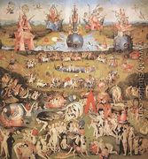 Garden of Earthly Delights, central panel of the triptych - Hieronymous Bosch