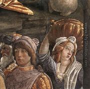 Scenes from the Life of Moses [detail: 4] - Sandro Botticelli (Alessandro Filipepi)