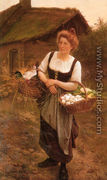 La Fille De Ferme (The Farm Girl) - Gustave Clarence Rodolphe Boulanger