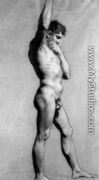 Male Nude Pontificating - Pierre-Paul Prud'hon
