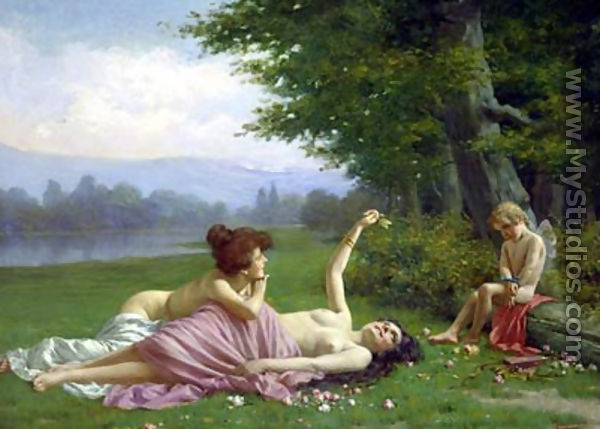 Tempting Cupid - Vittorio Reggianini