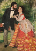 Portrait of Alfred and Marie Sisley - Pierre Auguste Renoir