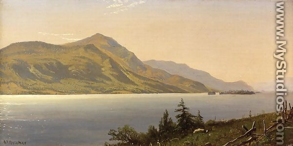 Tontue Mountain, Lake George (or Tongue Mountain, Lake George) - Alfred Thompson Bricher