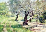 The Olive Grove - William Merritt Chase