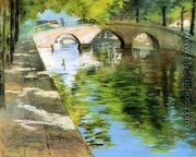 Reflections (or Canal Scene) - William Merritt Chase