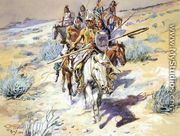 Return of the Warriors - Charles Marion Russell