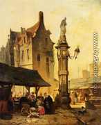 A Busy Market - Jan Michael Ruyten
