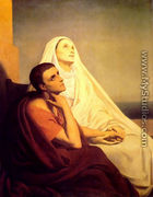 Saint Augustin et sa Mere Monique (Saint Monique and Saint Augustine) - Ary Scheffer