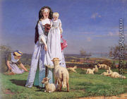The Pretty Baa-Lambs - Ford Madox Brown
