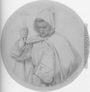 Study of a Monk, representing Catholic Faith - Ford Madox Brown