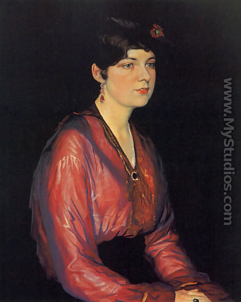 Portrait of Sylvia Parsons - William Strang