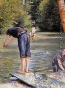 Bathers - Gustave Caillebotte