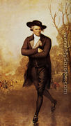 Portrait Of A Gentleman Skating - Gilbert Stuart